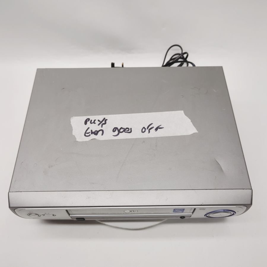 LG LV210 Silver Wired Digital VHS Video Cassette Recorder 12W - Faulty – image 4