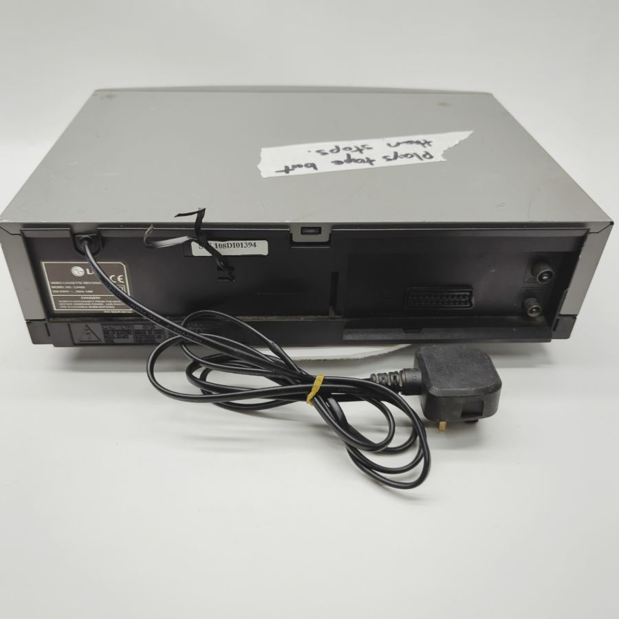LG LV400 Silver Wired 4-Head VHS Video Cassette Recorder 14W - Faulty – image 7