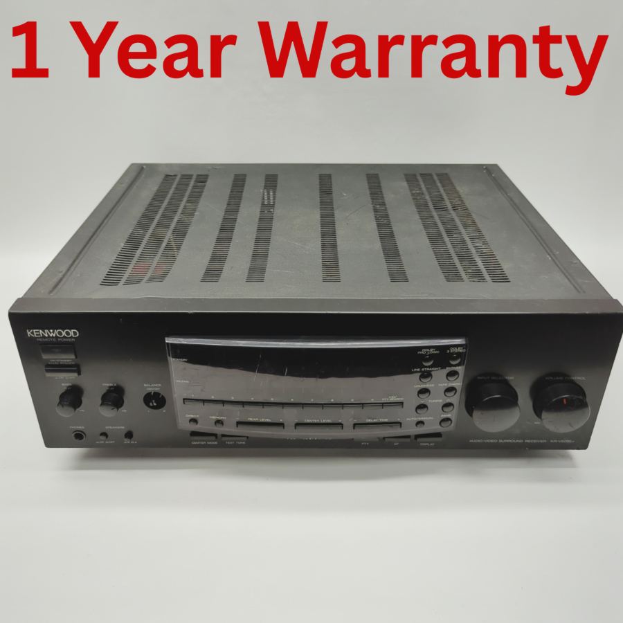 Kenwood KR-V5080 Surround Sound Digital Audio Video Stereo Receiver 170W - Black
