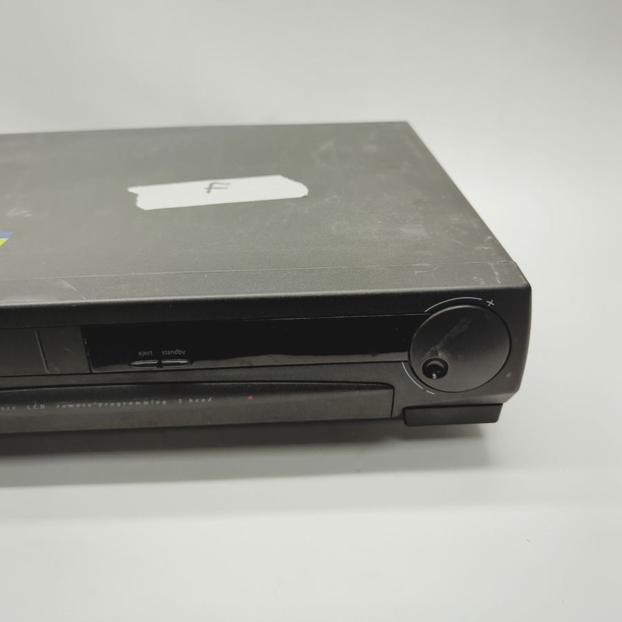 Vintage TV movie Prop Philips VR322/05 Black 3-Head VHS Video Faulty – image 3