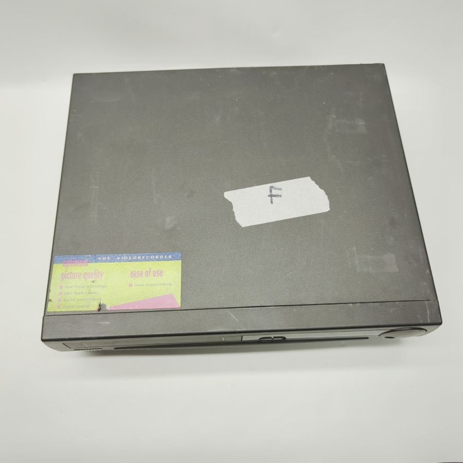 Vintage TV movie Prop Philips VR322/05 Black 3-Head VHS Video Faulty – image 4