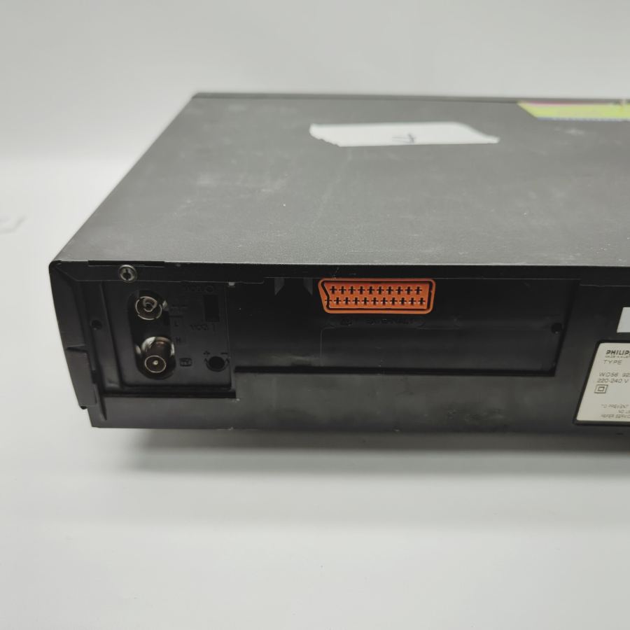 Vintage TV movie Prop Philips VR322/05 Black 3-Head VHS Video Faulty – image 7