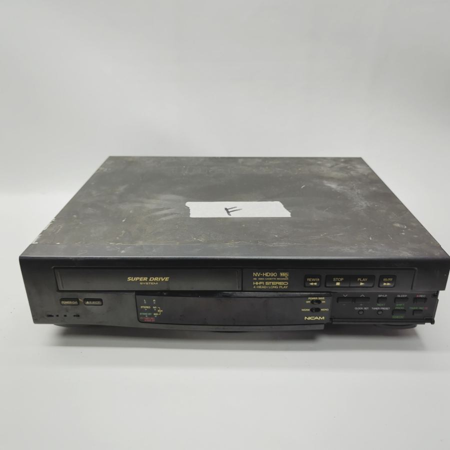 Vintage TV movie Prop Panasonic NV-HD90B Hi-Fi 4-Head Video Cassette Faulty