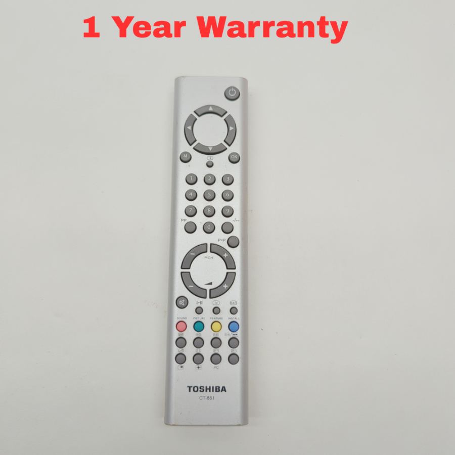 Toshiba CT-861 Remote Control for 32AV500U 42AV500U 46AV500U 32AV502U 42AV502U