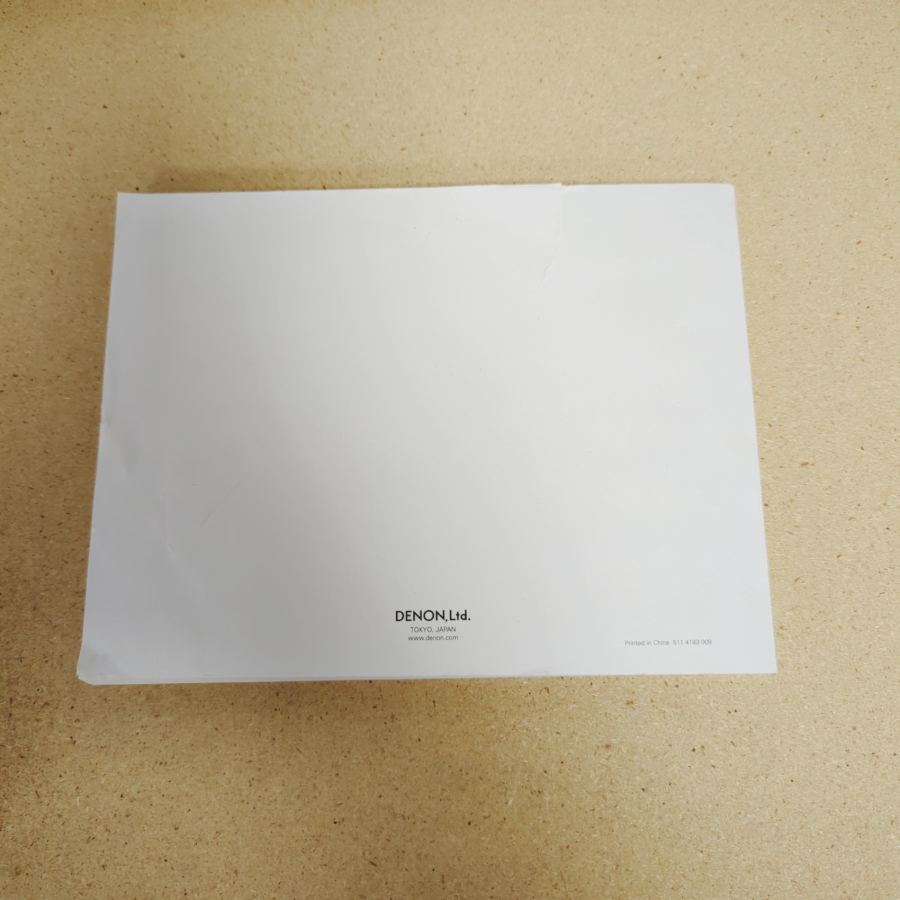 Denon AVR-2105 AV Surround Receiver Owners Manual – image 3