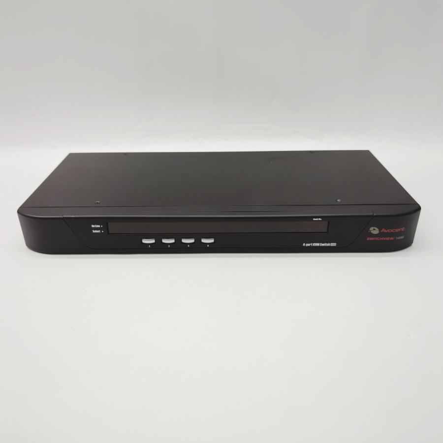 Avocent SwitchView 1000 4SV1000 KVM Switch No Psu