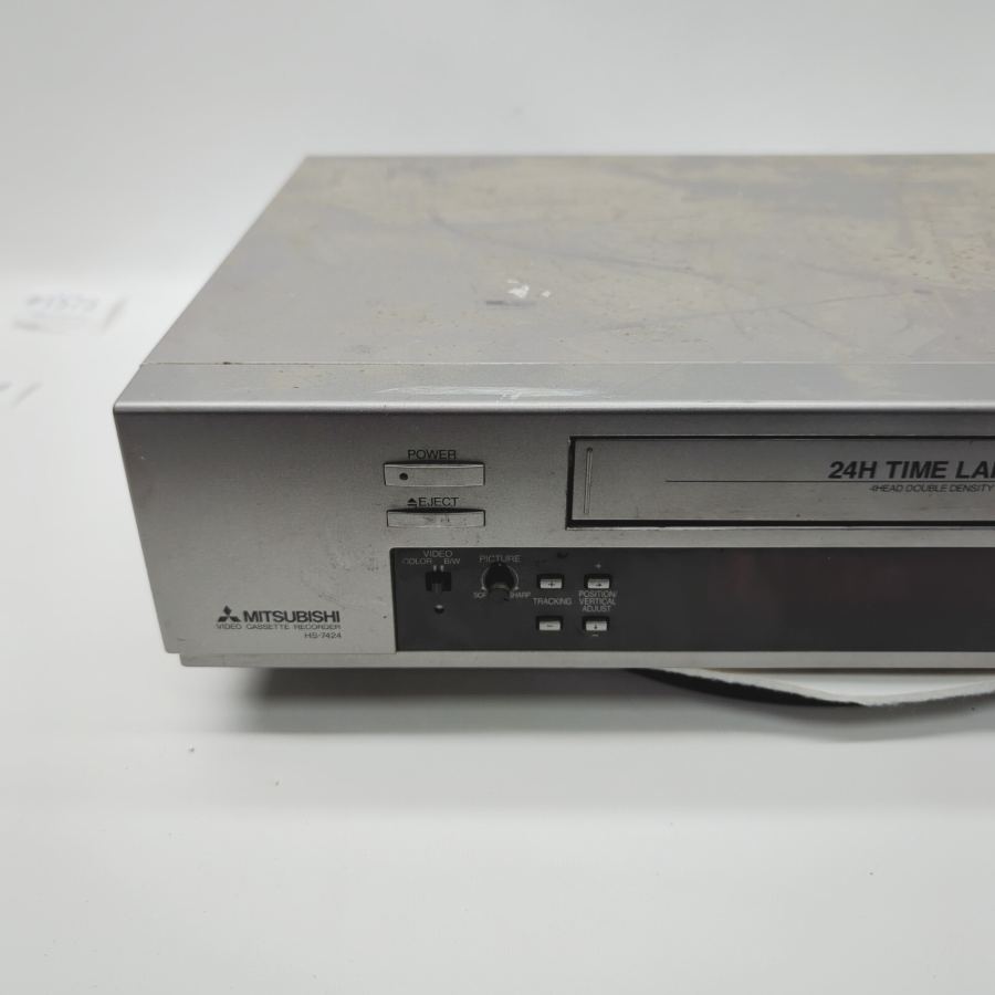 Faulty TV prop Mitsubishi HS-7424 VHS CCTV Time Lapse Video Cassette Recorder - – image 2