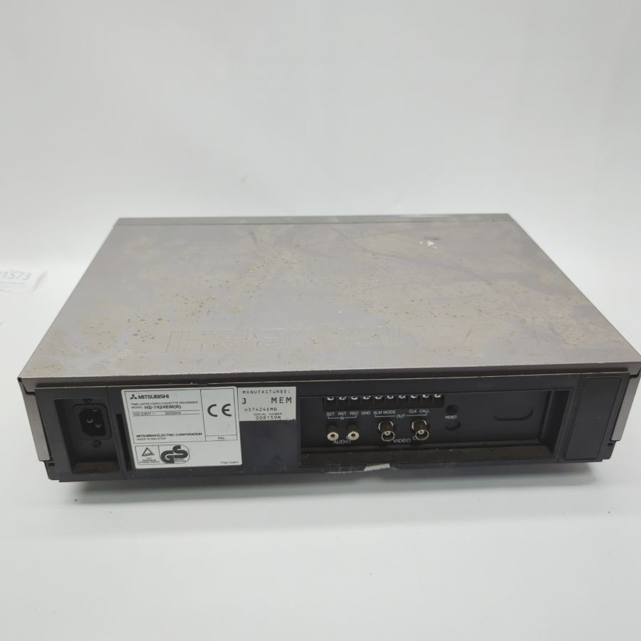 Faulty TV prop Mitsubishi HS-7424 VHS CCTV Time Lapse Video Cassette Recorder - – image 7