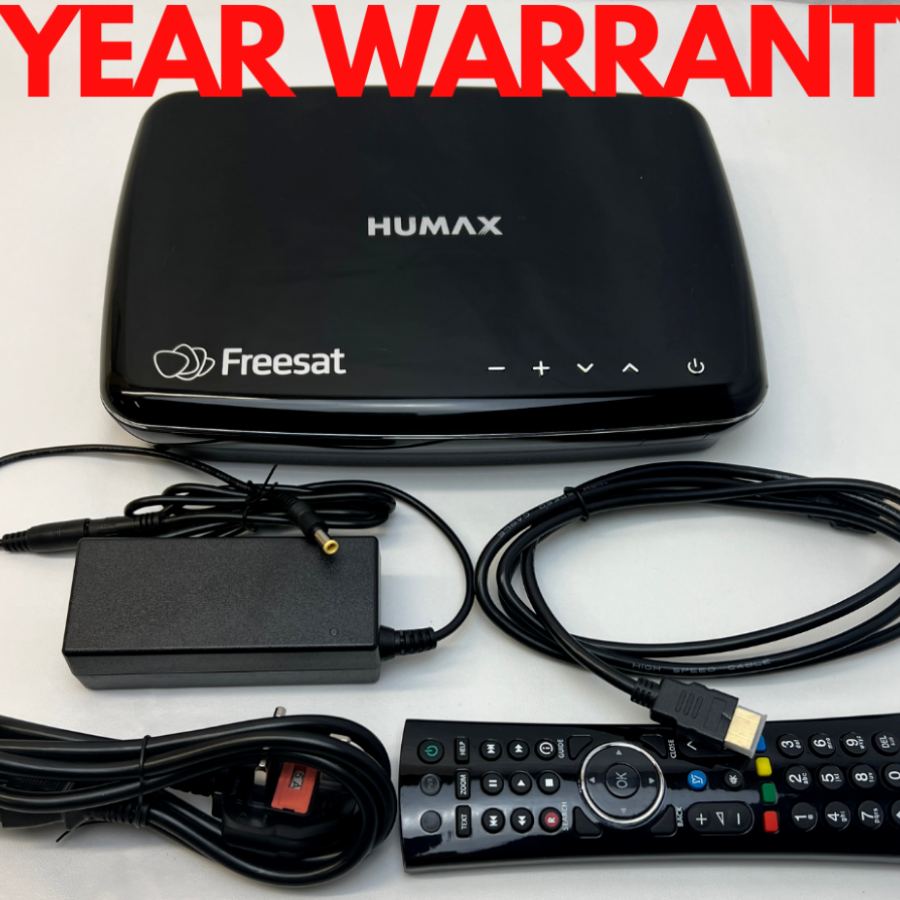 HUMAX HDR-1100S 2000GB 2TB HDD Twin Tuner Freesat HD TV Smart Recorder WARRANTY
