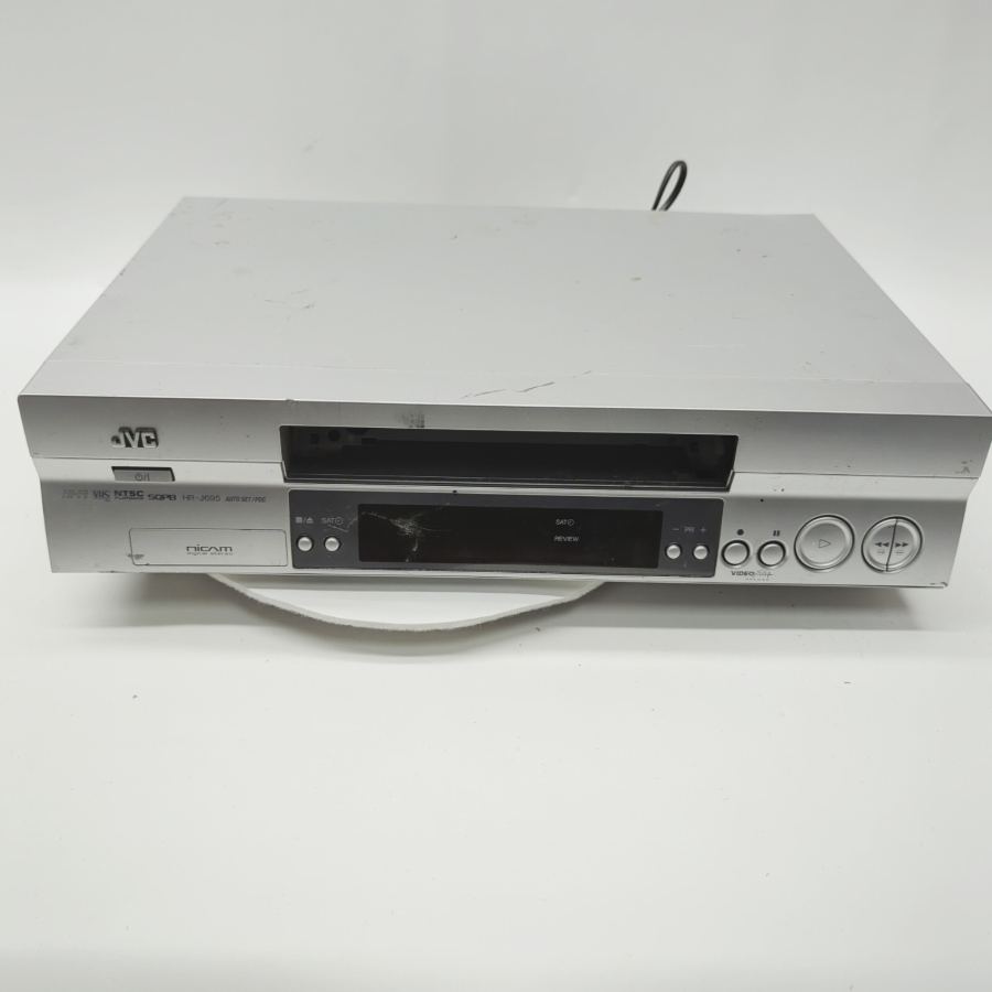 Faulty JVC HR-J695EK Digital Stereo Hi-Fi VHS Video Cassette Recorder Silver 15W – image 4