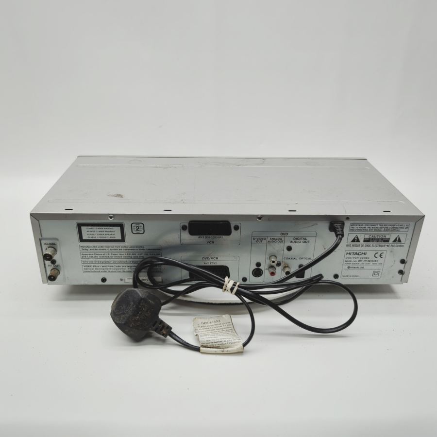 Hitachi DV-PF3E Silver Digital Hi-Fi Stereo VHS DVD / VCR Combo 30W - Faulty – image 7