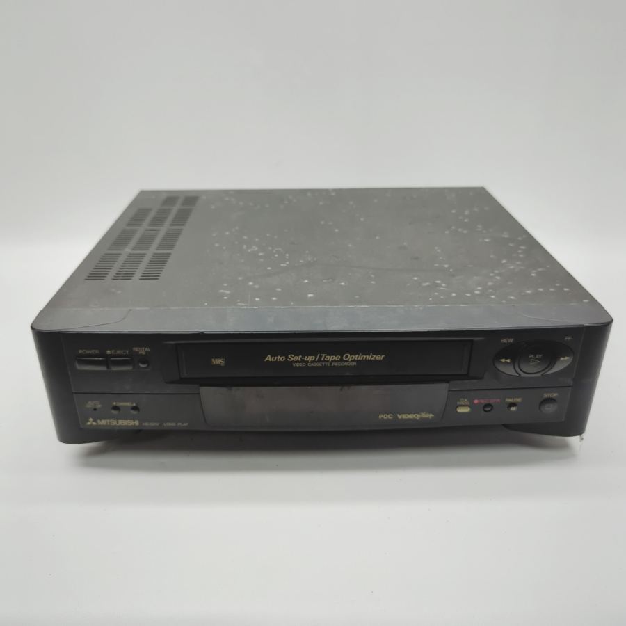 Faulty Mitsubishi HS-521V Video Cassette Recorder Auto Set-up Tape Optimizer