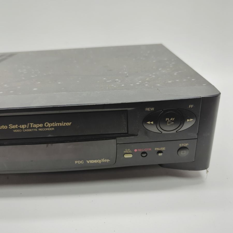 Faulty Mitsubishi HS-521V Video Cassette Recorder Auto Set-up Tape Optimizer – image 2