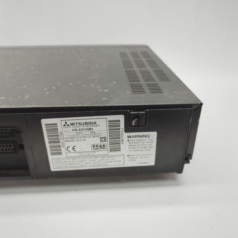 Faulty Mitsubishi HS-521V Video Cassette Recorder Auto Set-up Tape Optimizer – image 5