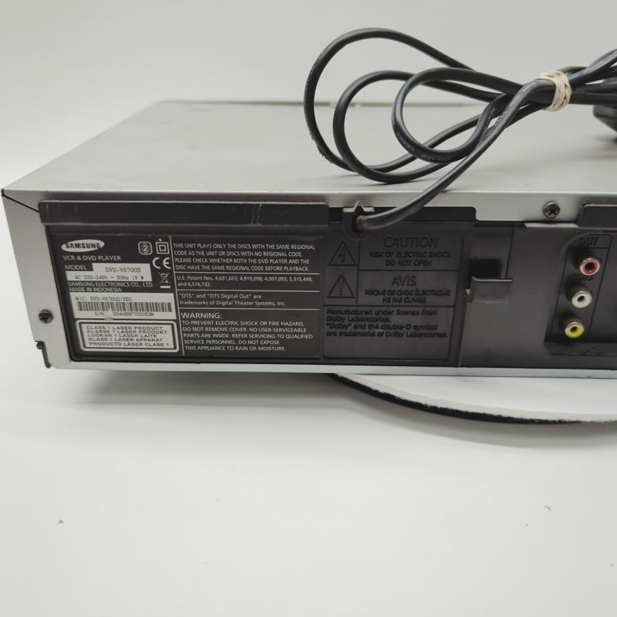 Faulty Samsung DVD-V6700S Scart VCR & DVD Video Player Silver 240 Watt – image 7