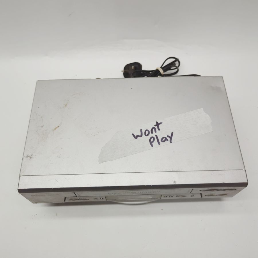 Faulty Sharp VC-MH75 6 Head NICAM Hi-Fi Stereo VCR VHS Player Recorder Silver – image 9