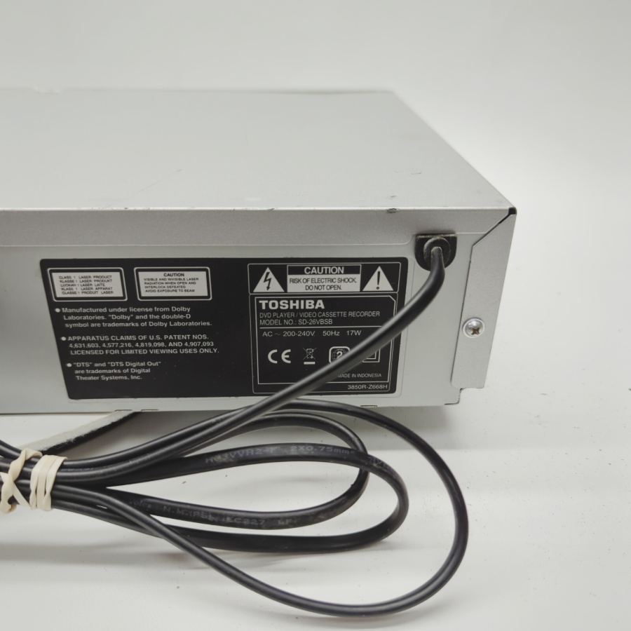 Toshiba SD-26VB Silver Dolby Digital Video Cassette Recorder/DVD Player - Faulty – image 8