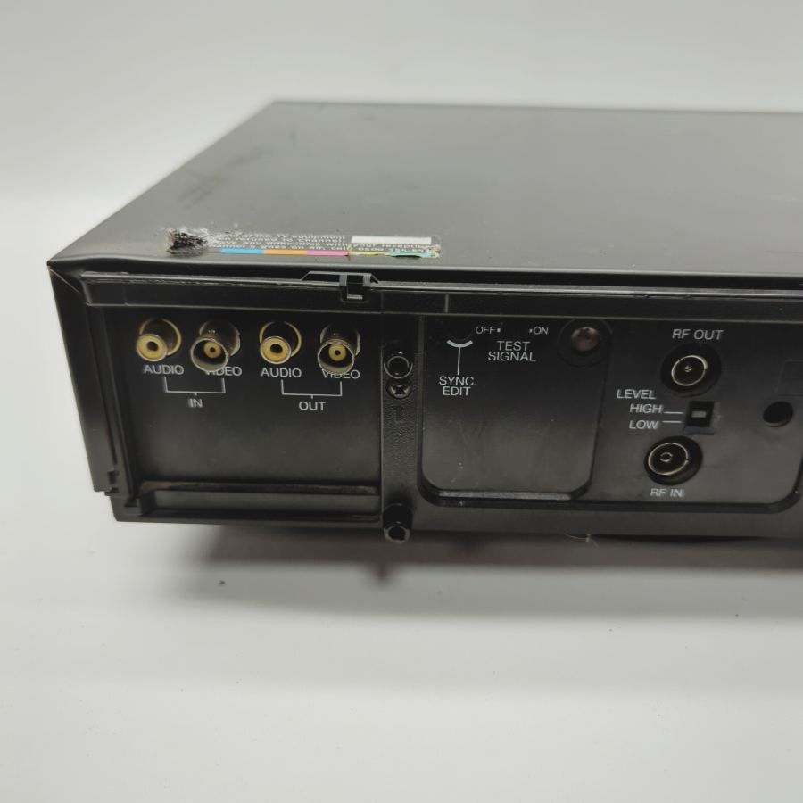 Faulty tv prop 80s 90s olympicsm Panasonic NV-G40 VHS Cassette Recorder Black – image 5