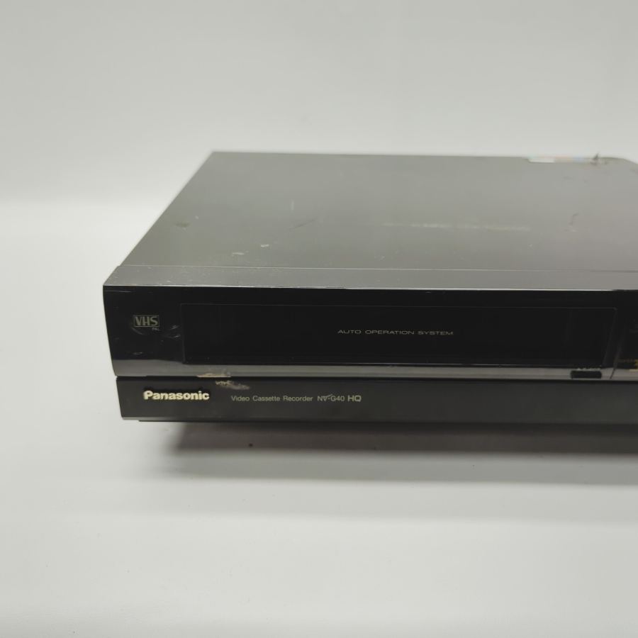 Faulty tv prop 80s 90s olympicsm Panasonic NV-G40 VHS Cassette Recorder Black – image 7