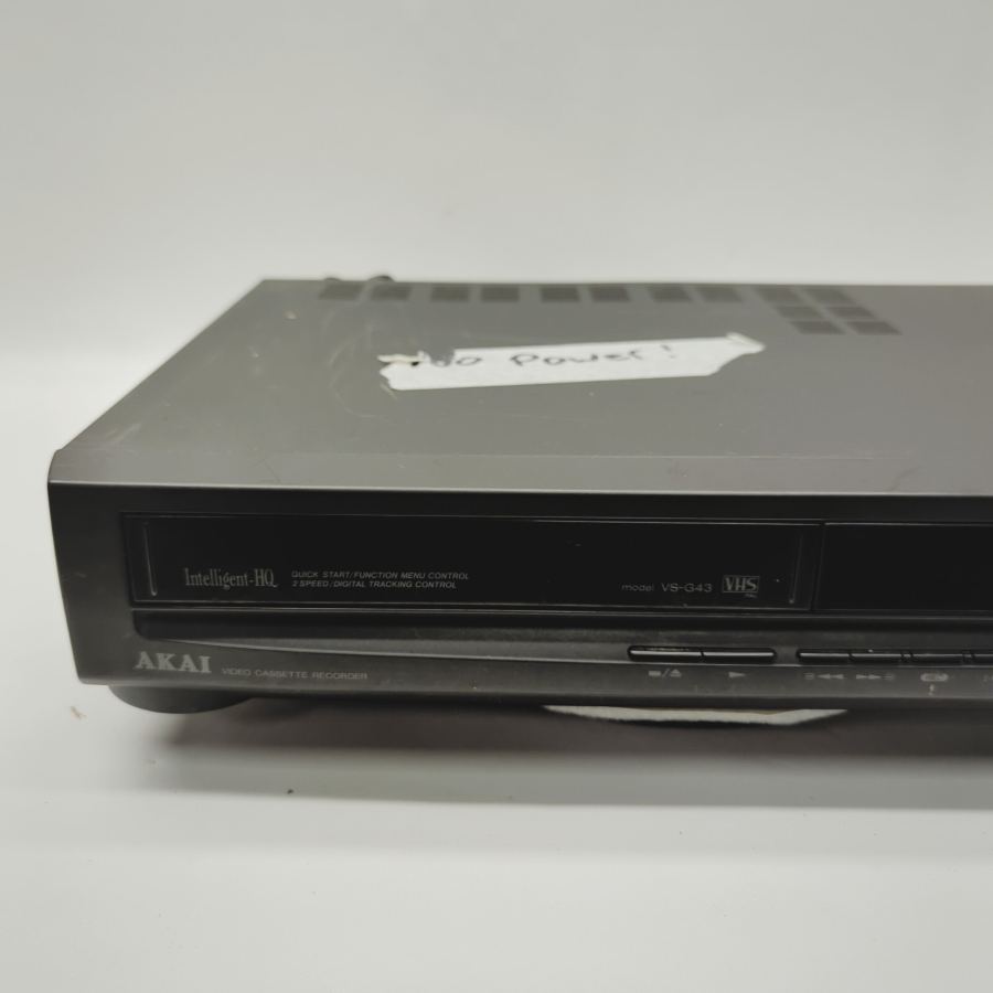 Faulty VHS 80s 90s tv film prop Akai VS-G43EK VHS HQ Video Cassette HQ – image 2