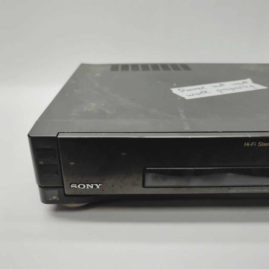 Sony tv show movie prop SLV-ER7UY Black Hi-Fi Stereo VHS Video - Faulty – image 2