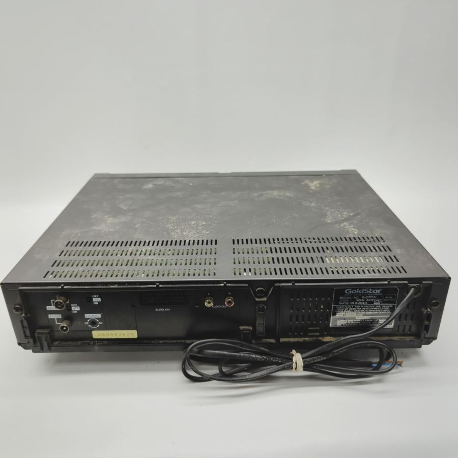 Gold Star R-C7031 Black Hi-Fi Stereo VHS HQ Video Cassette Recorder 38W - Faulty – image 7