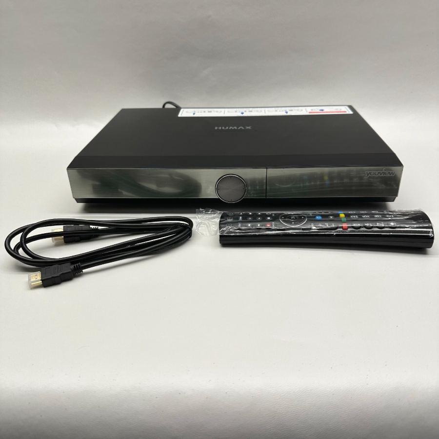 Representative photograph of the same model: Humax DTR-T1010 YouView 500GB DVR HD Freeview Set Top Recorder with Catch-up TV – image 2