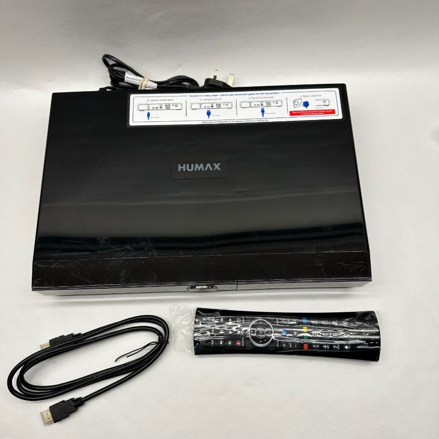 Representative photograph of the same model: Humax DTR-T1010 YouView 500GB DVR HD Freeview Set Top Recorder with Catch-up TV – image 3
