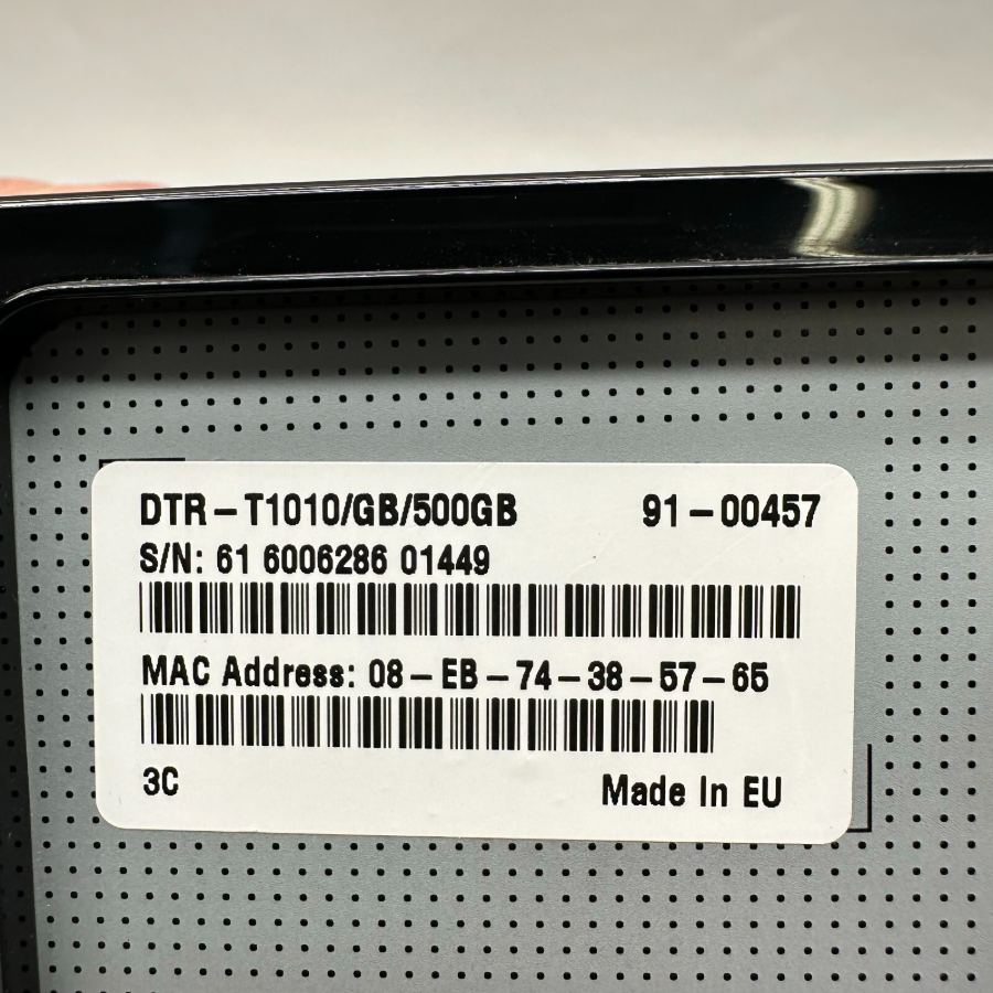 Representative photograph of the same model: Humax DTR-T1010 YouView 500GB DVR HD Freeview Set Top Recorder with Catch-up TV – image 9
