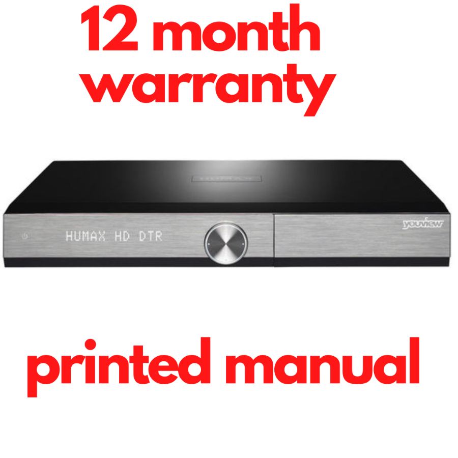 Representative photograph of the same model: Humax DTR-T1010 YouView 500GB DVR HD Freeview Set Top Recorder with Catch-up TV – image 10