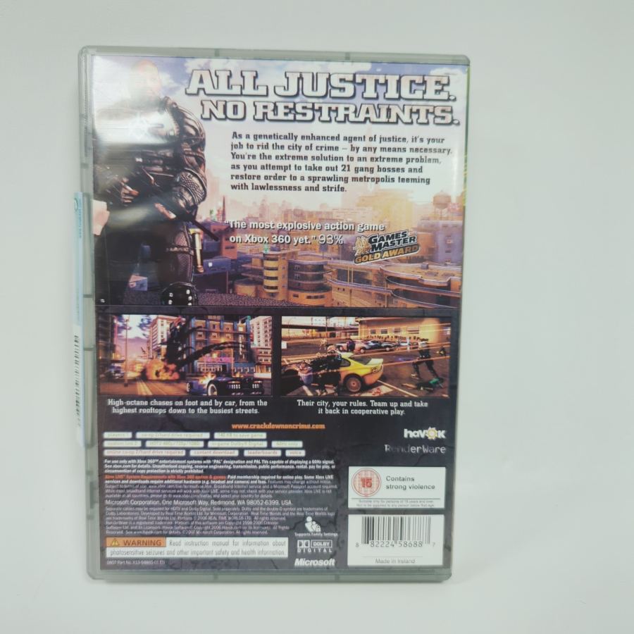 Microsoft Xbox 360 Games Bundle x 5 Crackdown, GOW2, Sleeping Dogs, Dead Island – image 3