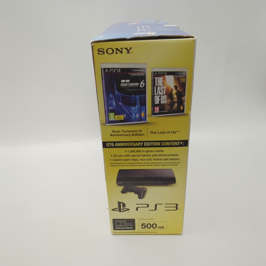 *EMPTY BOX* PlayStation 3 super slim Gran Turismo 6 last of us Special Edition – image 2