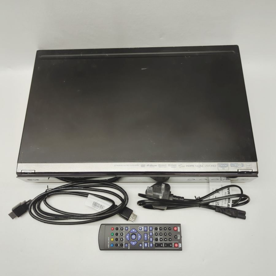 Representative photograph of the same model: LG BD390 Blu-ray DVD Player Black w/ Remote & HDMI Cable – Tested & Working – image 3
