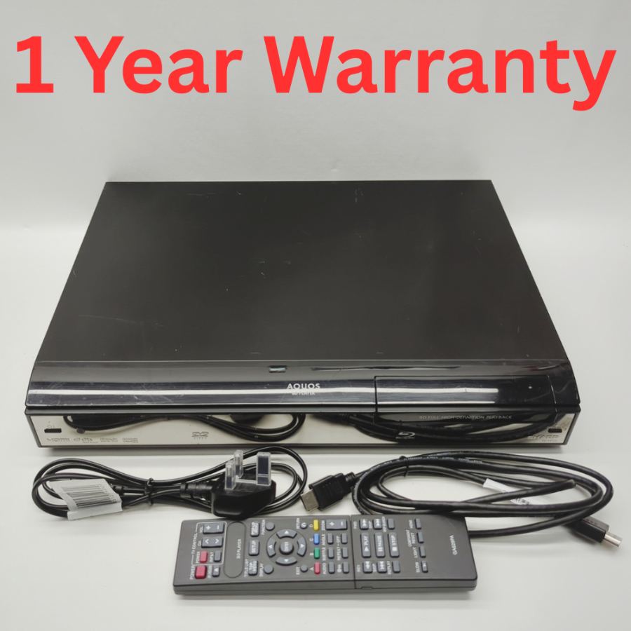 Sharp BD-HP20H Blu-ray DVD Black Disc Player Full HD HDMI With Warranty