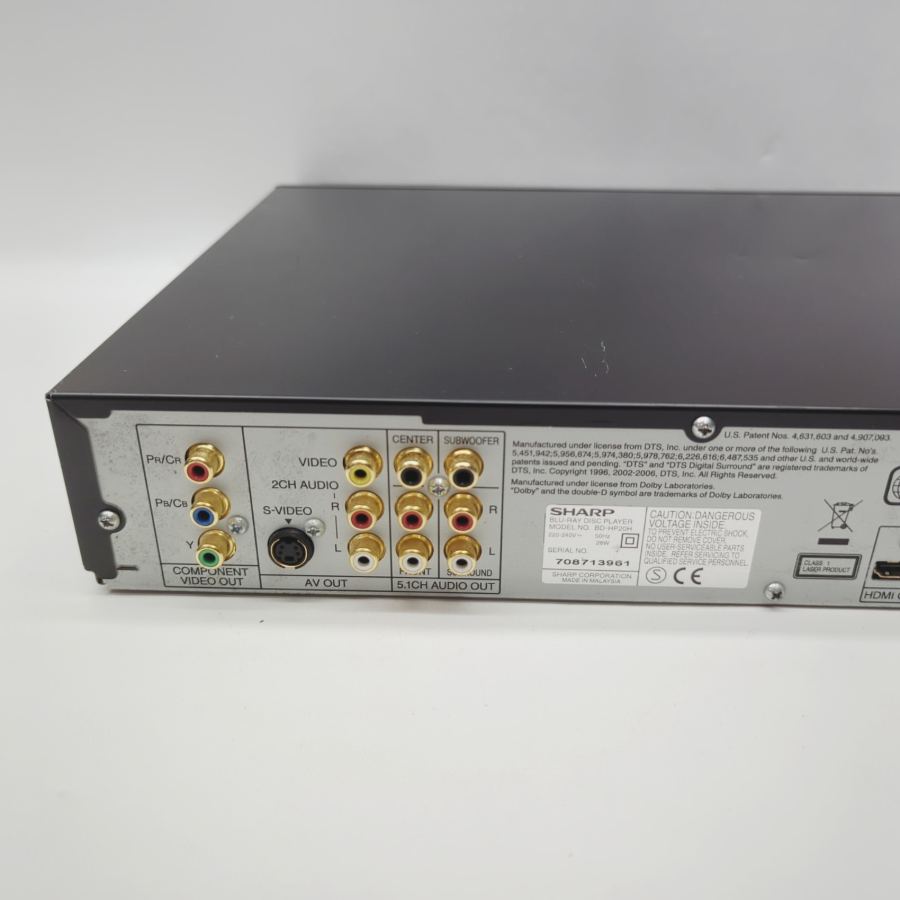 Sharp BD-HP20H Blu-ray DVD Black Disc Player Full HD HDMI With Warranty – image 8