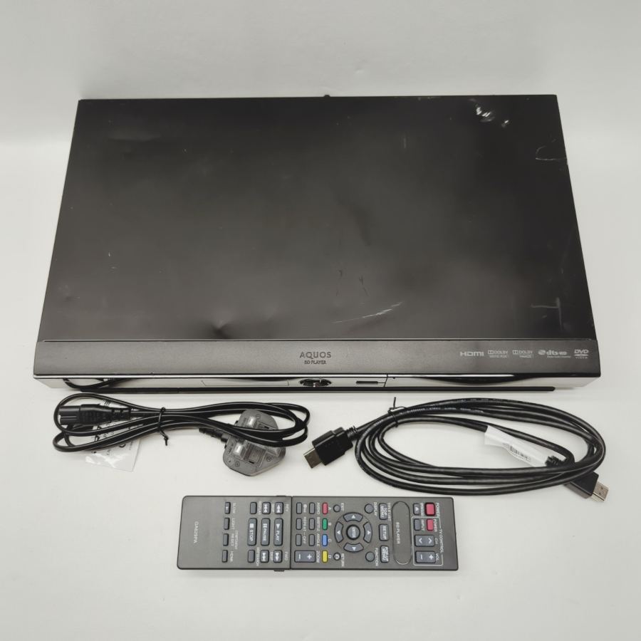 Sharp BD-HP22H Blu-ray DVD Disc Player Black Full HD 1080p HDMI Tested – image 2