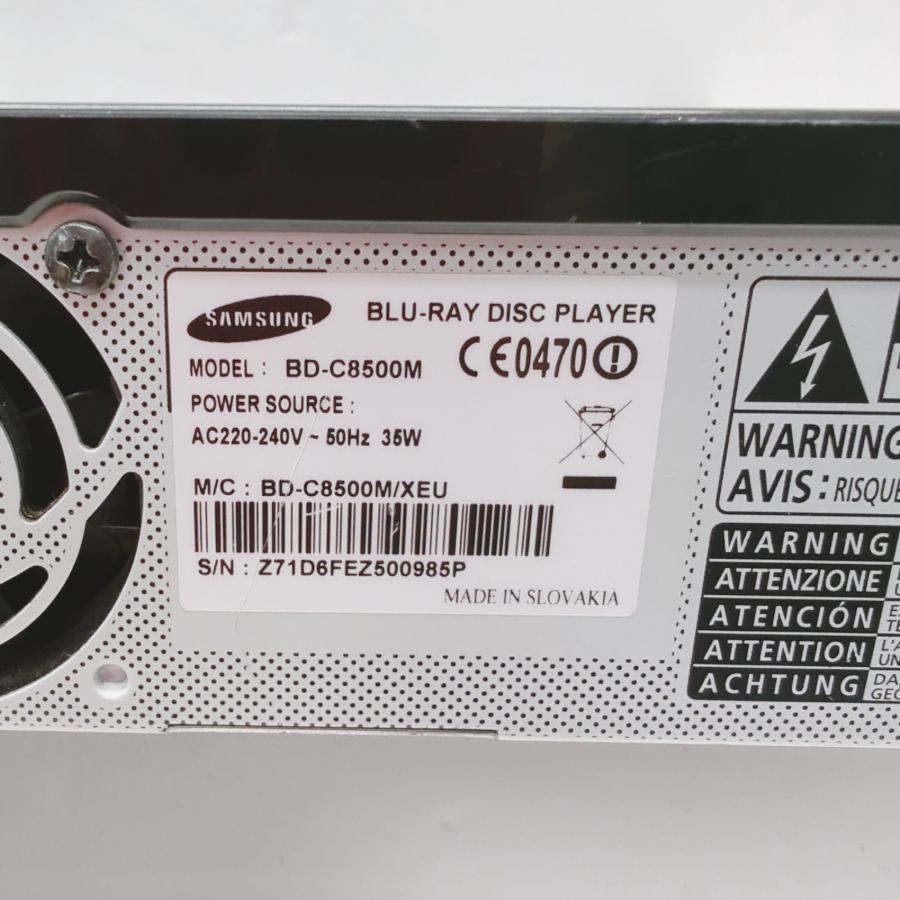 Samsung BD-C8500M 3D BLU-RAY DVD Player 500GB HDD Freeview HD Recorder HDMI – image 5