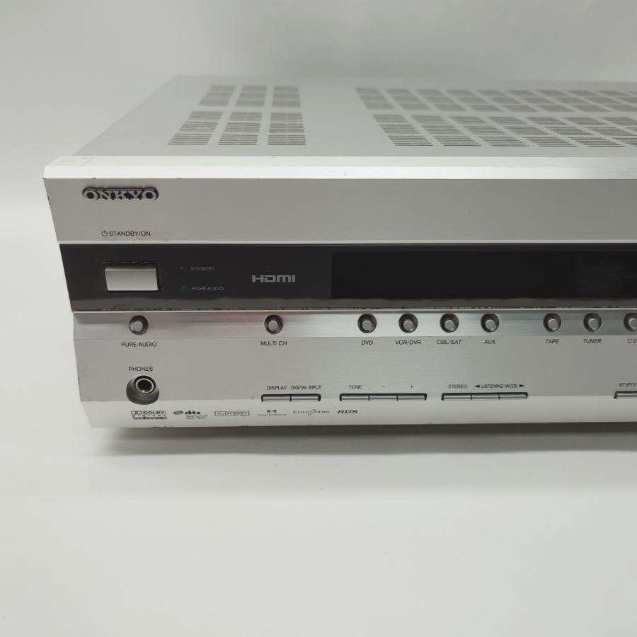 Onkyo HT-R508 Silver HDMI Home Cinema Audio/Video 5.1 AV Receiver Working – image 2