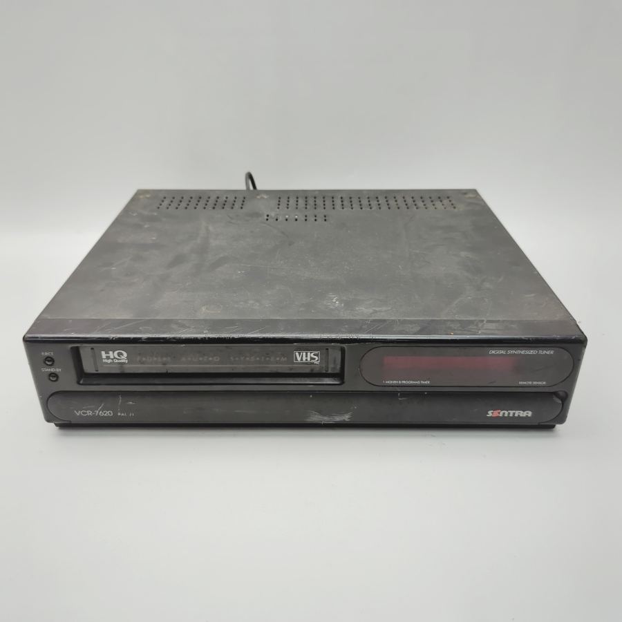 Faulty Sentra VCR-7620 Digital HQ VHS Video Cassette Recorder 24W - Black