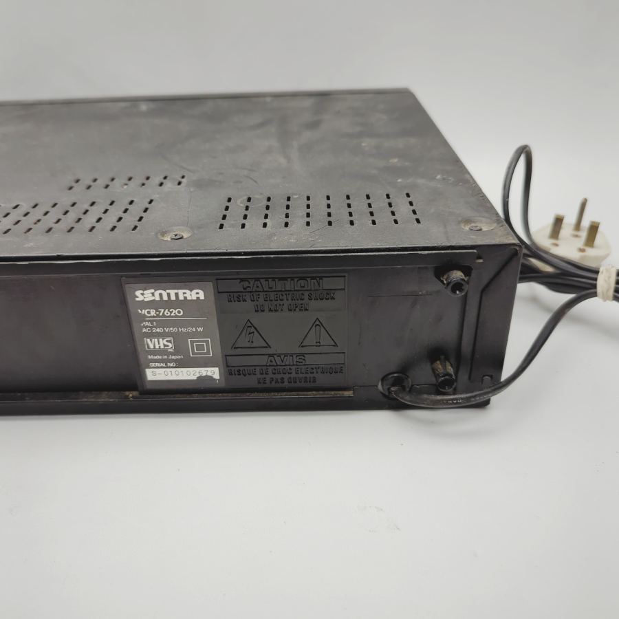 Faulty Sentra VCR-7620 Digital HQ VHS Video Cassette Recorder 24W - Black – image 8