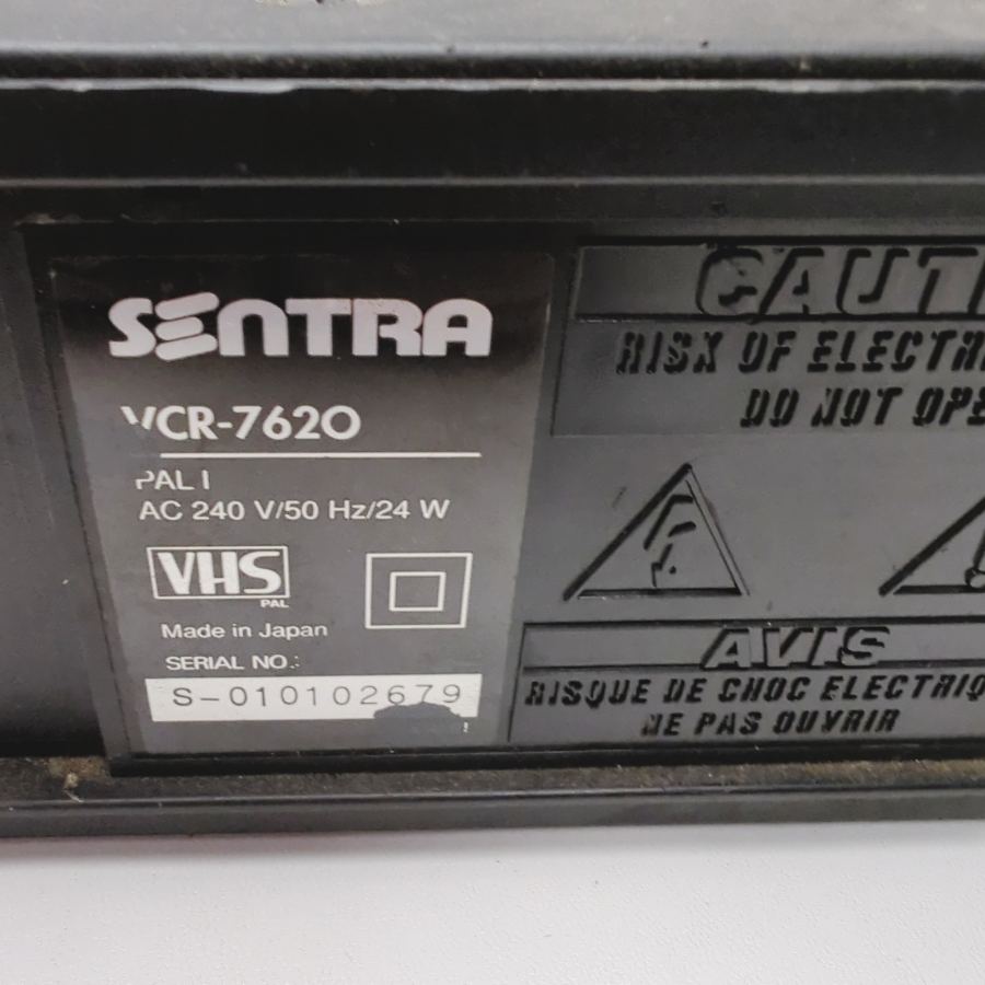 Faulty Sentra VCR-7620 Digital HQ VHS Video Cassette Recorder 24W - Black – image 9