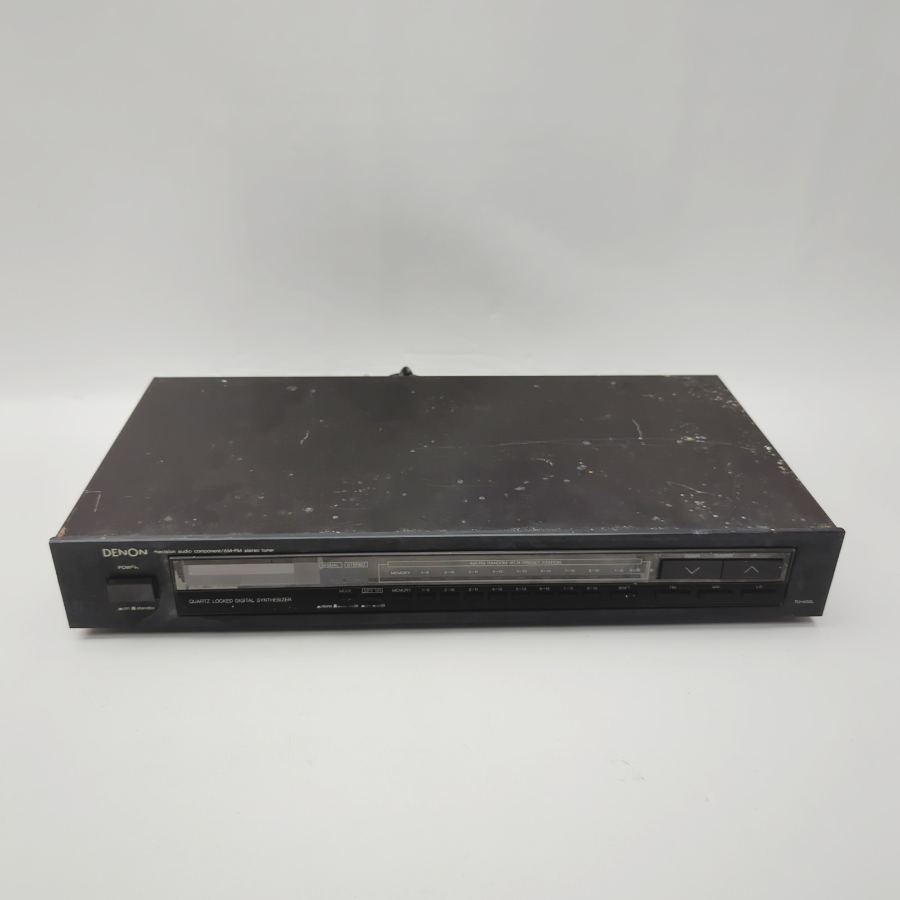 Faulty DENON TU-450L Black Precision Audio Component AM/FM Stereo Radio Tuner
