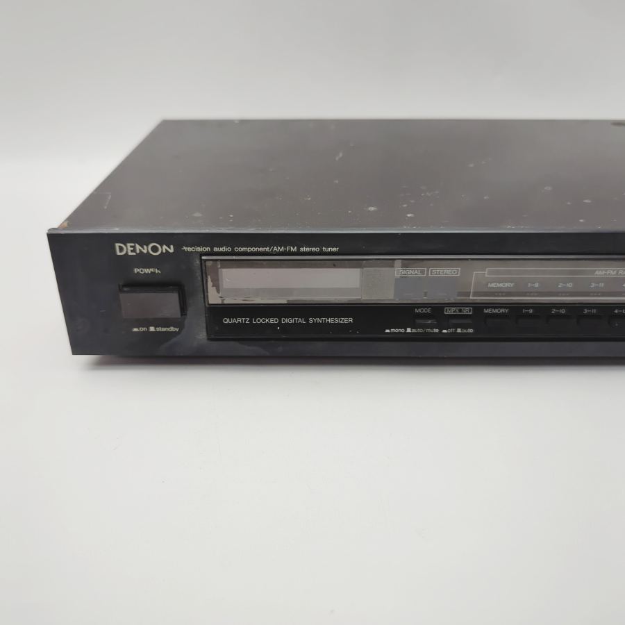 Faulty DENON TU-450L Black Precision Audio Component AM/FM Stereo Radio Tuner – image 2
