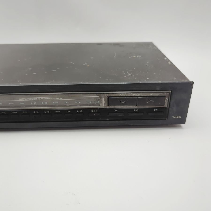 Faulty DENON TU-450L Black Precision Audio Component AM/FM Stereo Radio Tuner – image 3