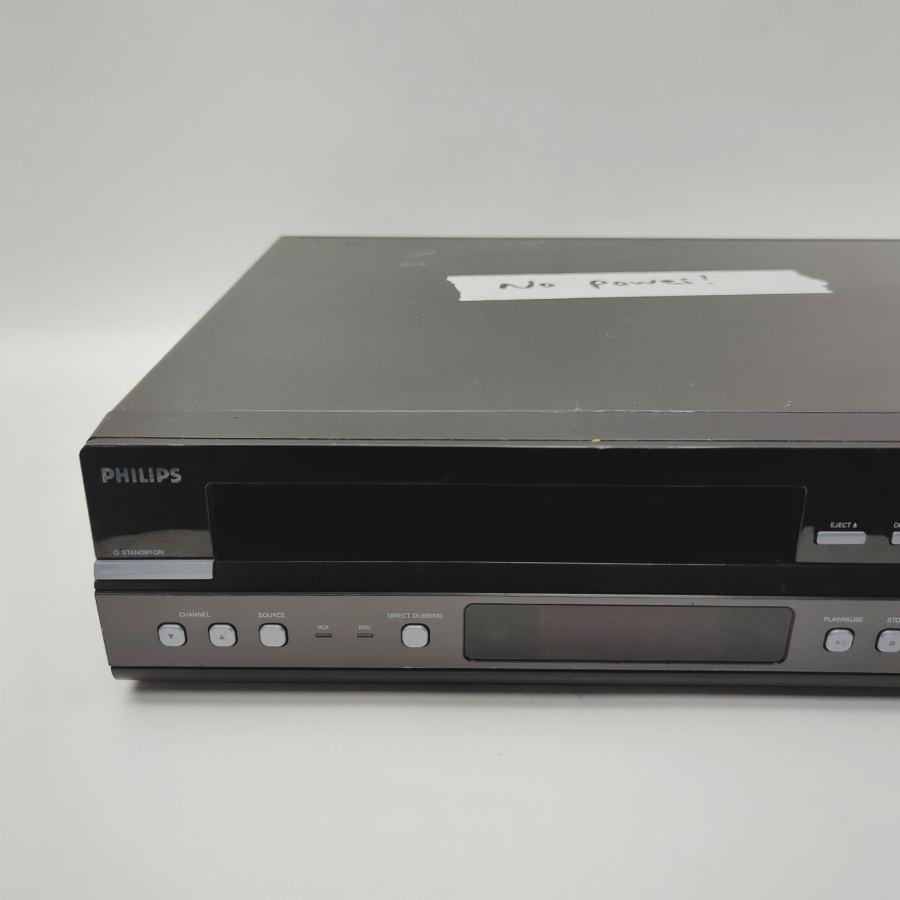 Faulty Philips DVDR3432V Black Dolby Digital DVD/VCR Recorder Home Cinema System – image 2