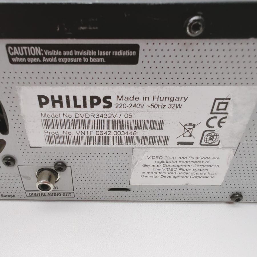Faulty Philips DVDR3432V Black Dolby Digital DVD/VCR Recorder Home Cinema System – image 9