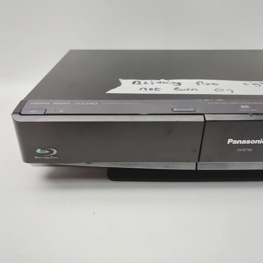 Faulty Panasonic SA-BT100 Black HDMI Blu Ray Disc Home Theater Sound System – image 2