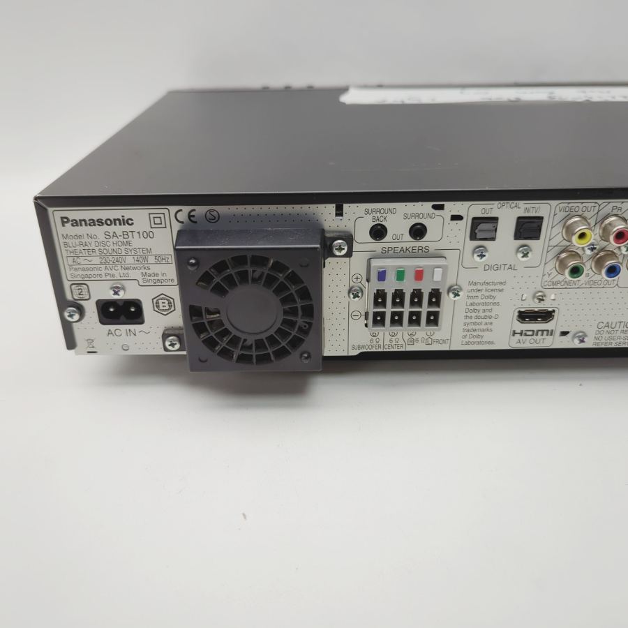 Faulty Panasonic SA-BT100 Black HDMI Blu Ray Disc Home Theater Sound System – image 8