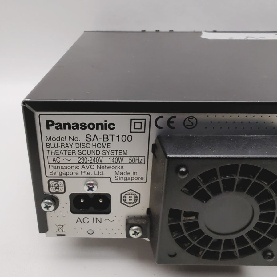 Faulty Panasonic SA-BT100 Black HDMI Blu Ray Disc Home Theater Sound System – image 9