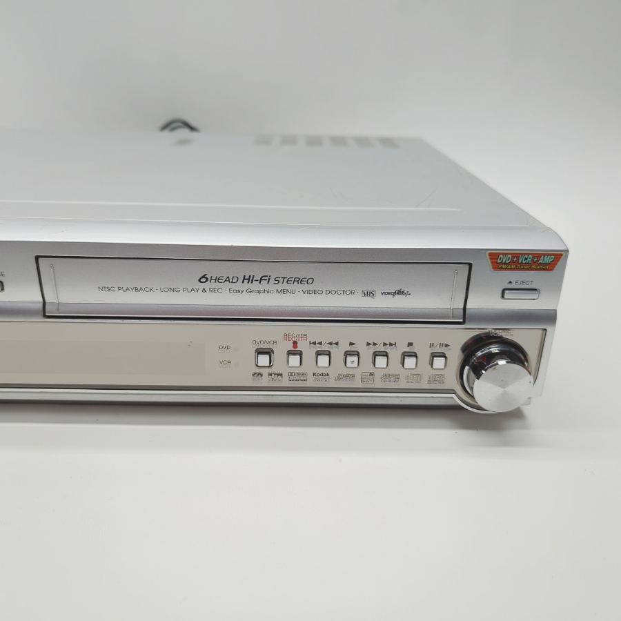 Representative photograph of the same model: LG LH-C6235l Silver VHS DVD Hi-Fi Surround Home Cinema System Tested And Working – image 4